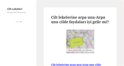 Desktop Screenshot of ciltlekelerim.com